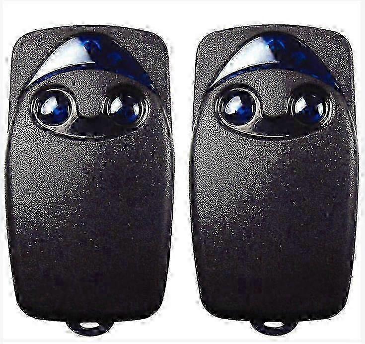433.92 MHz Remote Control for Nice Flo2r-s, 2-Button Garage Door Opener Replacement Pair