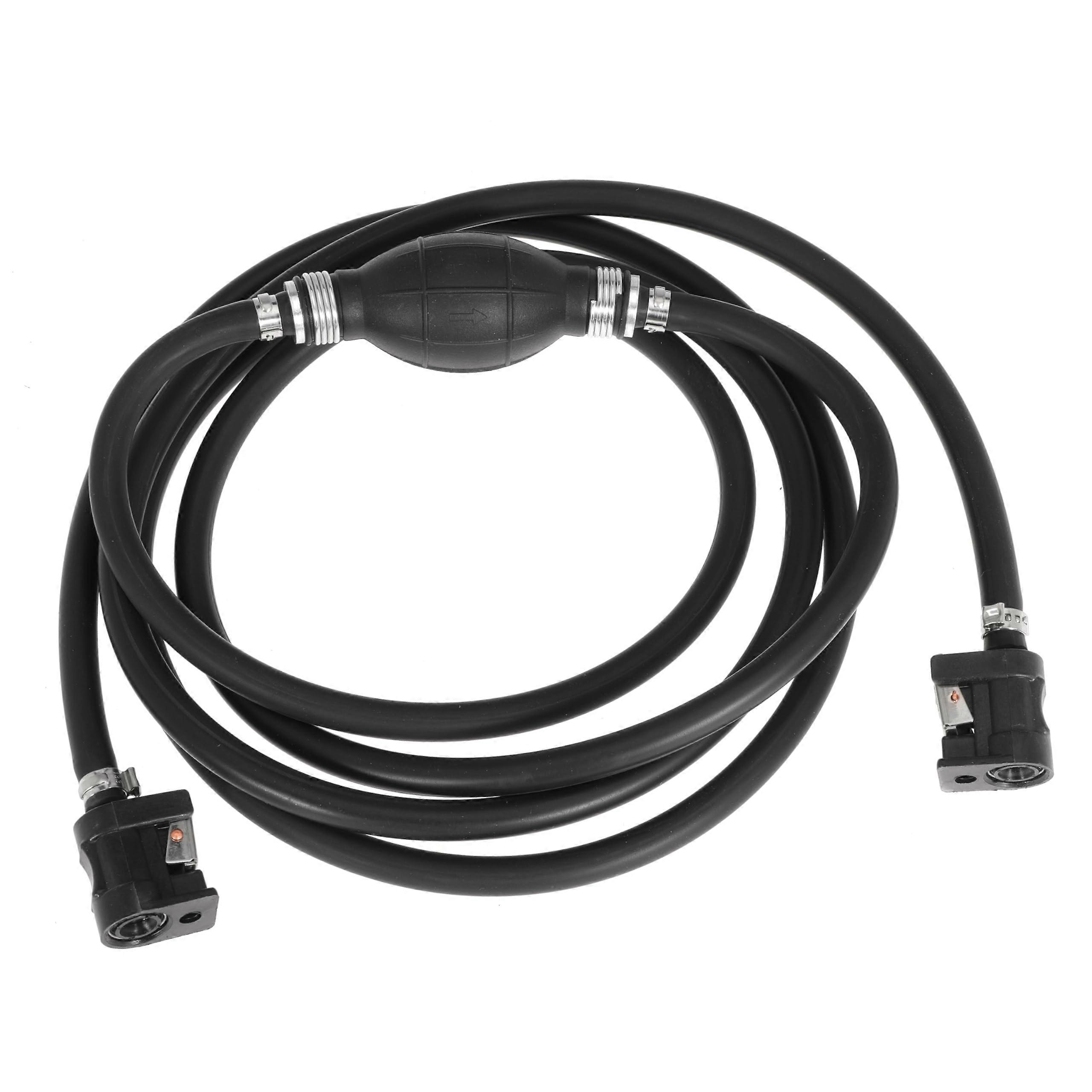 Marine Fuel Line Assembly 8mm with Primer Bulb 10FT Outboard Motor Hose for Boat RV Tractor