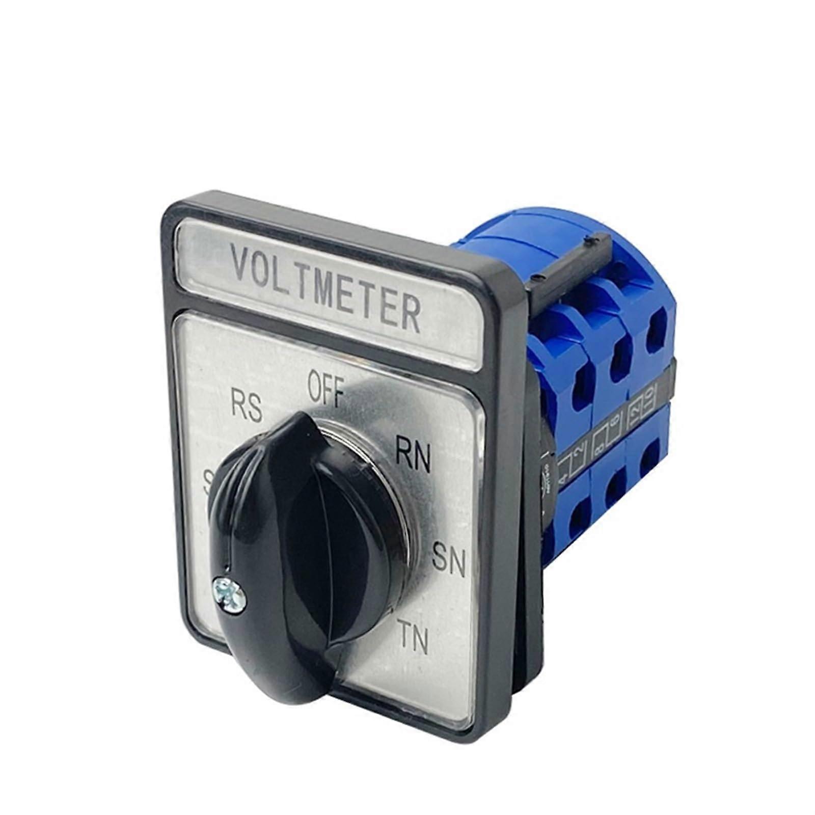 Electric Voltmeter OFFRNSNTNTRSTRS Three Poles 20A 7Position Rotary Cam Switch Interruptor LW2620YH5/3 CA10 1Pcs