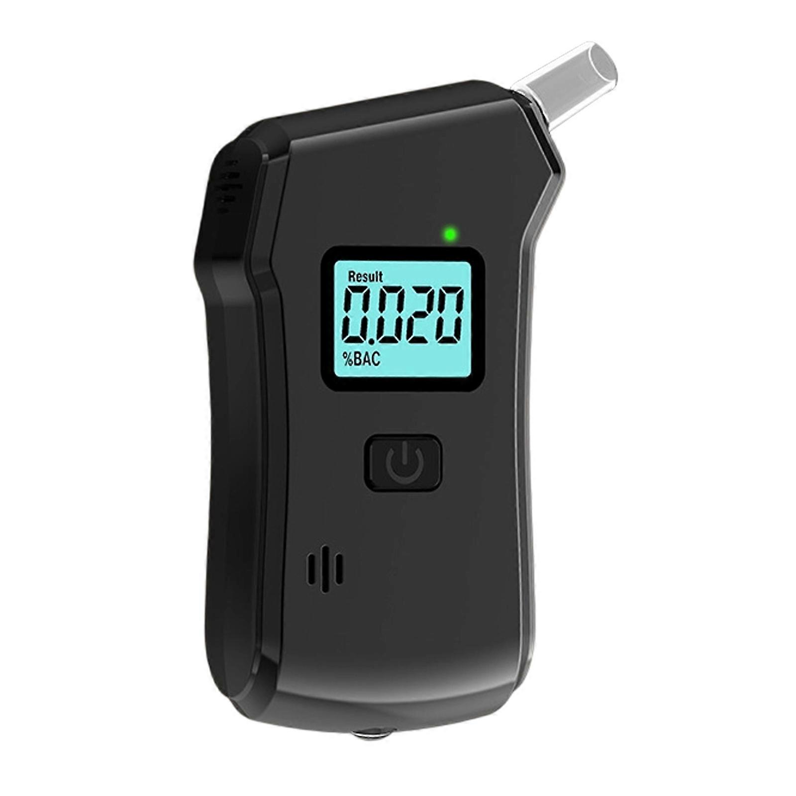Digital Breathalyzer Tester with Beep Flashlight and Indicator Light Test Meter Portable Testing Meter Multicolor