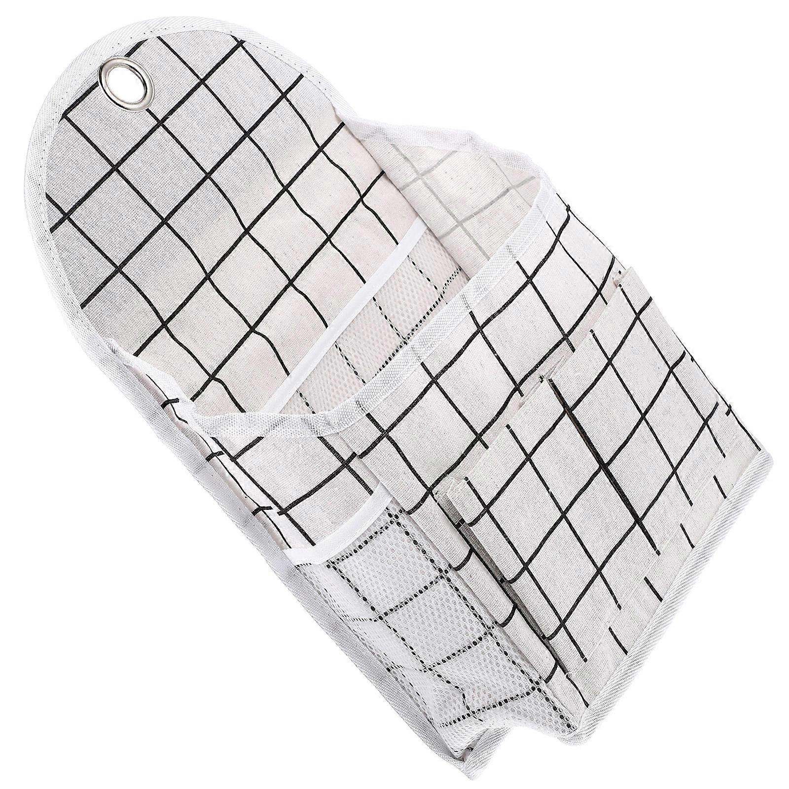 Bedside Organizer Hanging Storage Pouch For Students In Rectangular Shape Storage Function 5Pcs