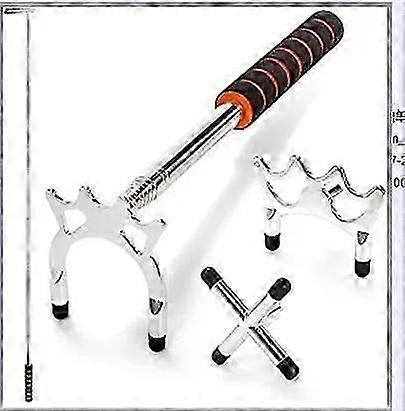 Retractable Billiards Cue Bridge Stick with Replacement Heads - Snooker Pool Tool-JJ