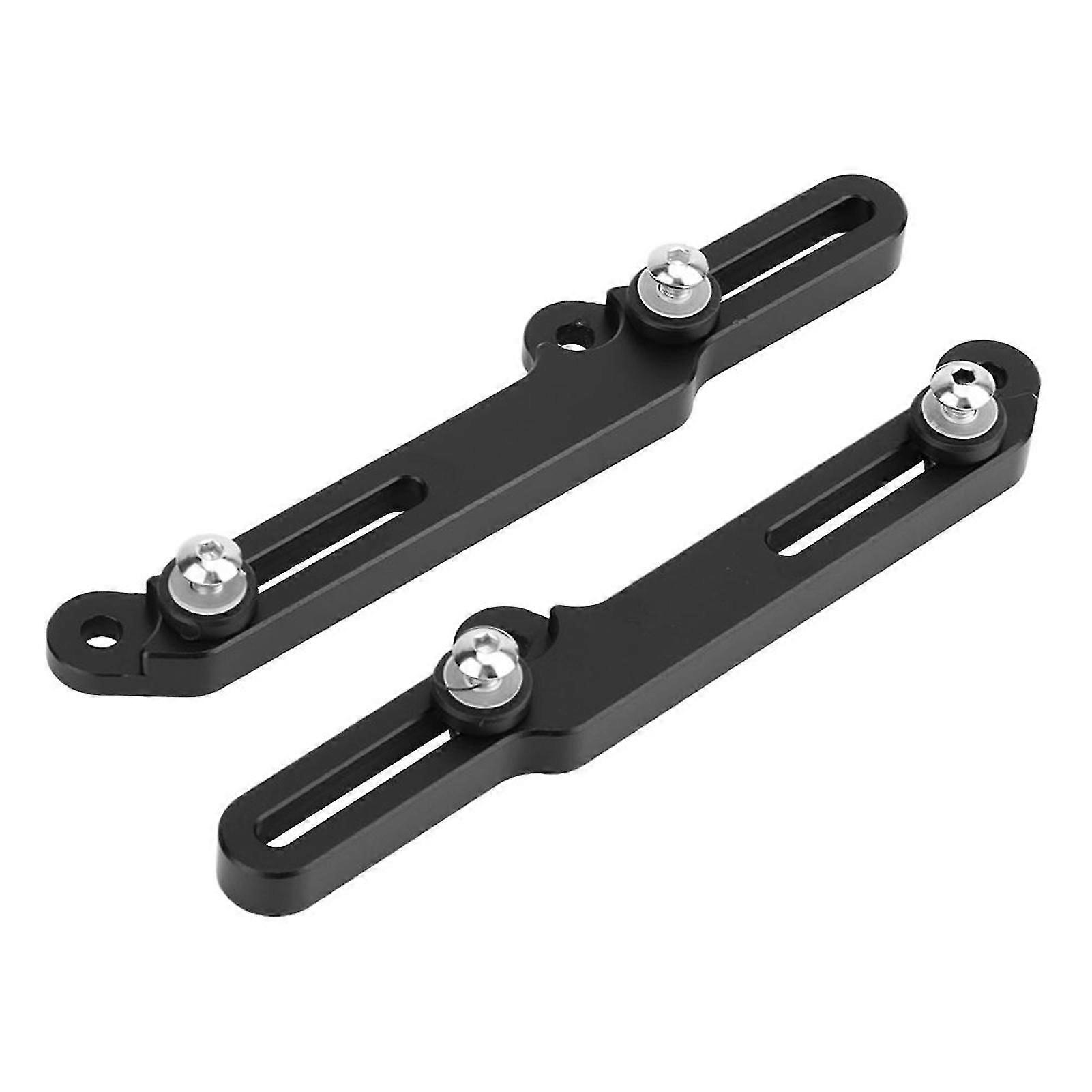 2pcs Windscreen Bracket Replacement Adjustable Black Motorcycle Support Holder Windshield Adjuster For Honda Nc750x 2016-2019