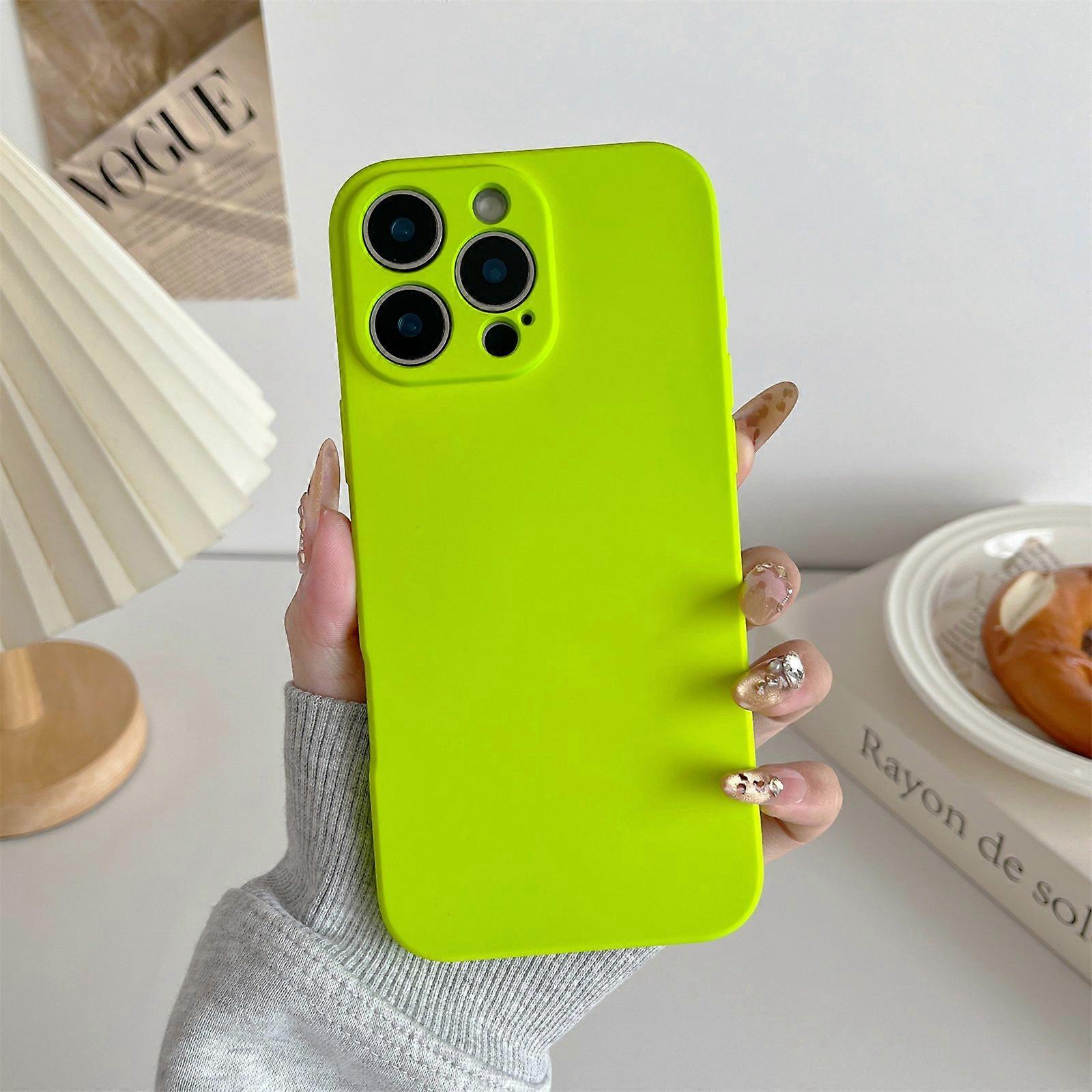 For iPhone 16 Pro Phone Back Case Scratch Resistant Silicone Mobile Cover