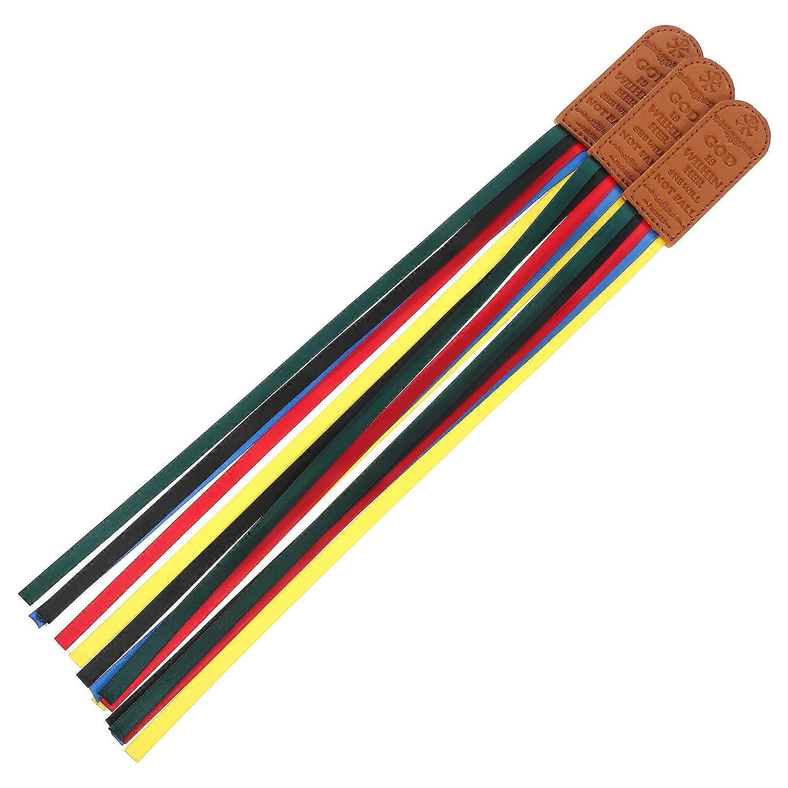 Reading Bookmarks Classic Simple Artificial Page Marker Bibles Gifting 3Pcs