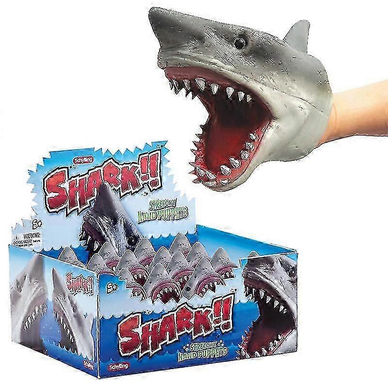 2025 Schylling - shark hand puppets