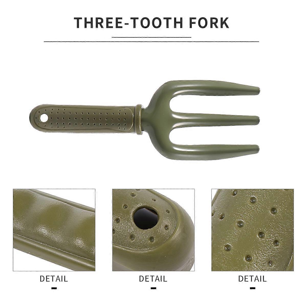 Weeding Fork Garden Tool for Planting with Comfortable Handle 2Pcs Set