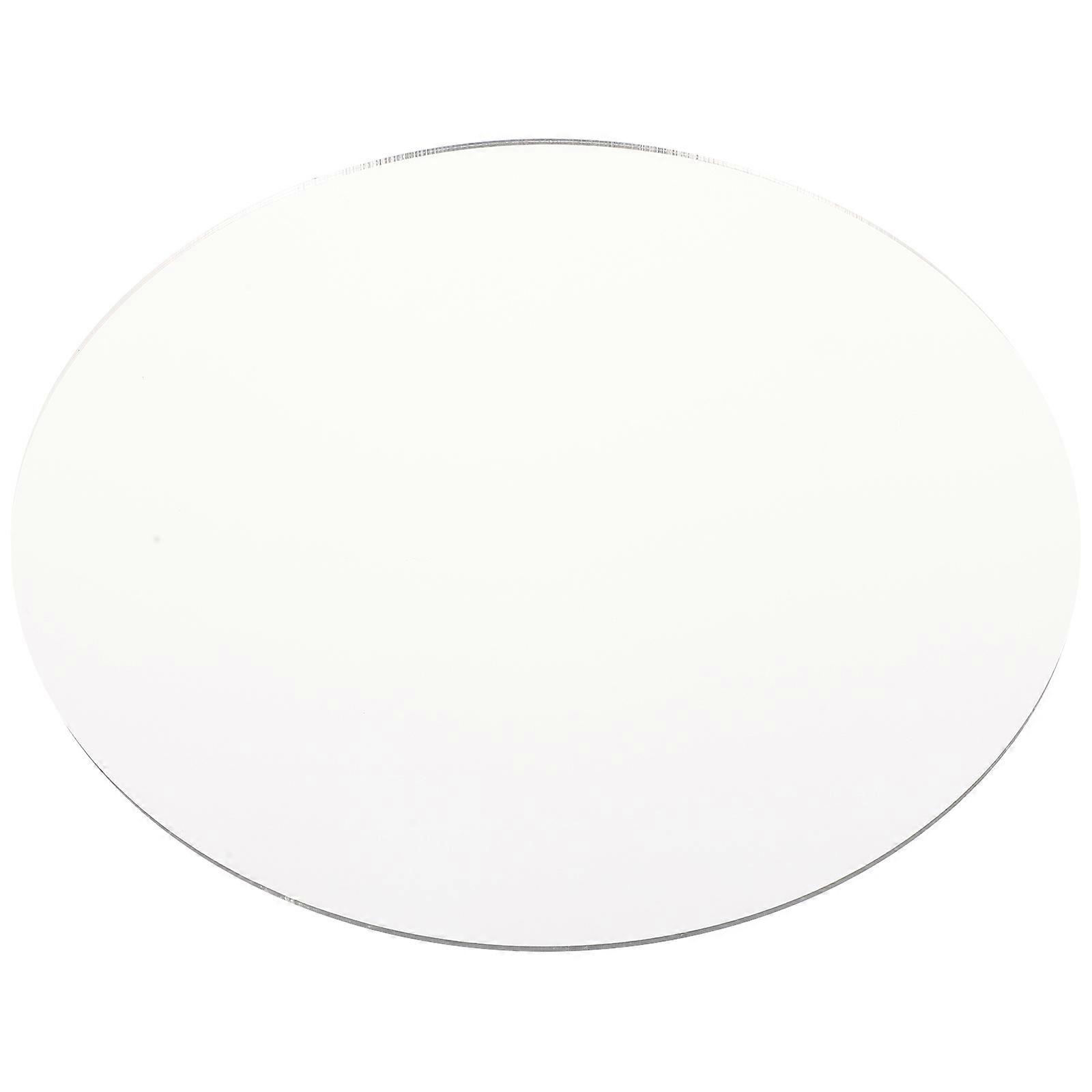 Round Makeup Mirror Sheet DIY Acrylic Mirror for Living Room