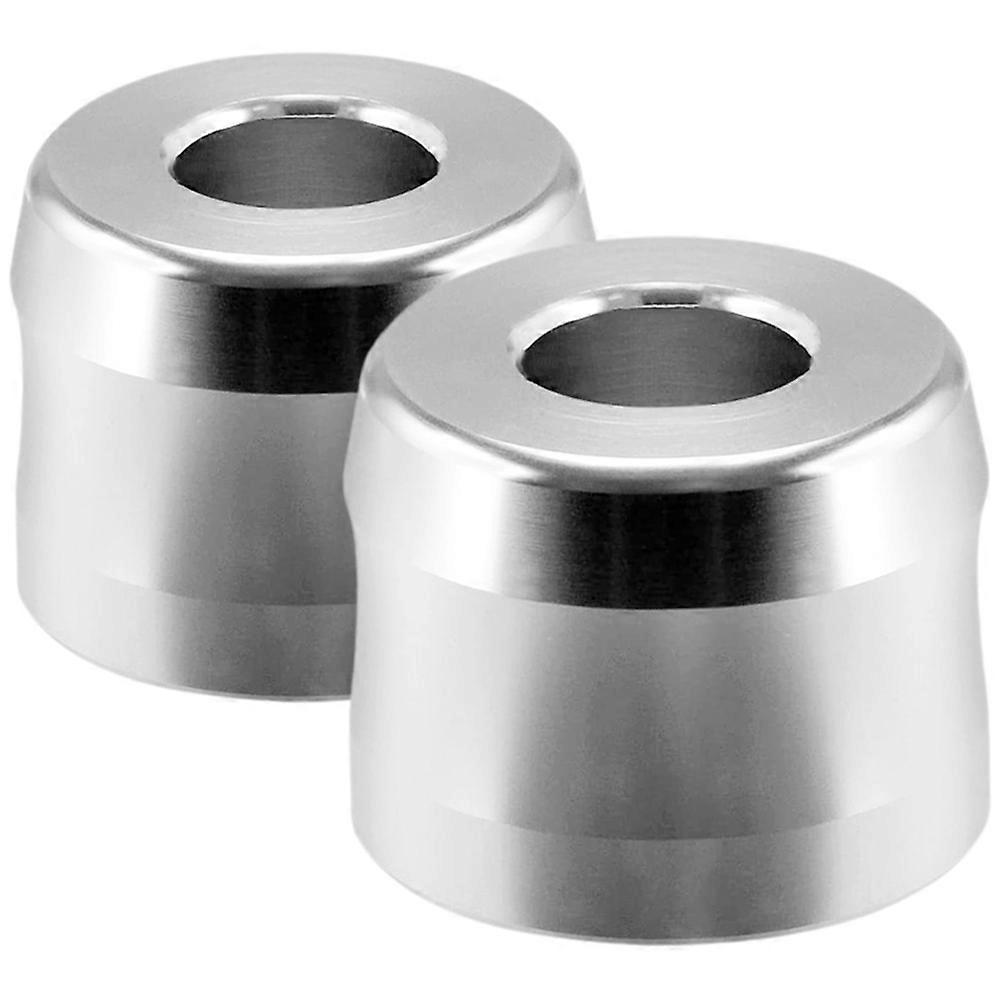 Bathroom Stand for Storage 2Pcs Aluminium Alloy Silver