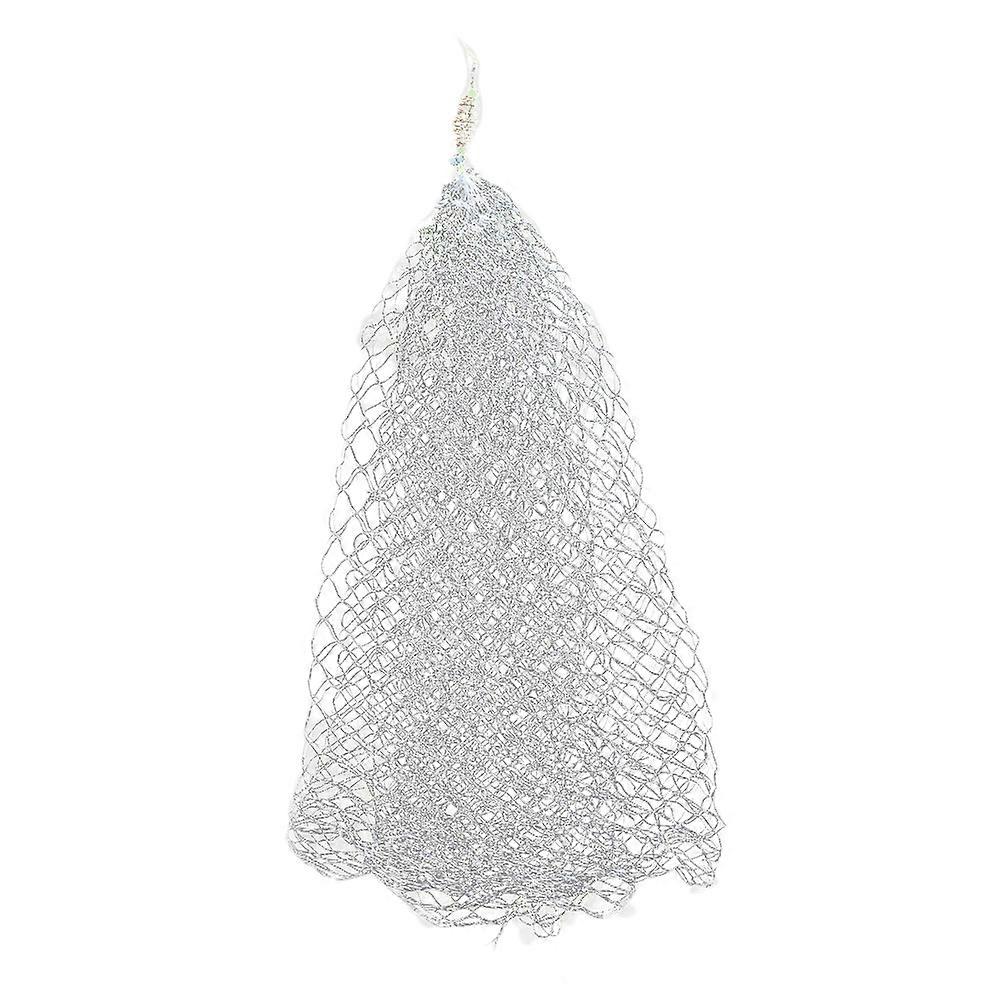 Net for Fishing Replacement 6Pcs White Mesh Cast Bait Trap