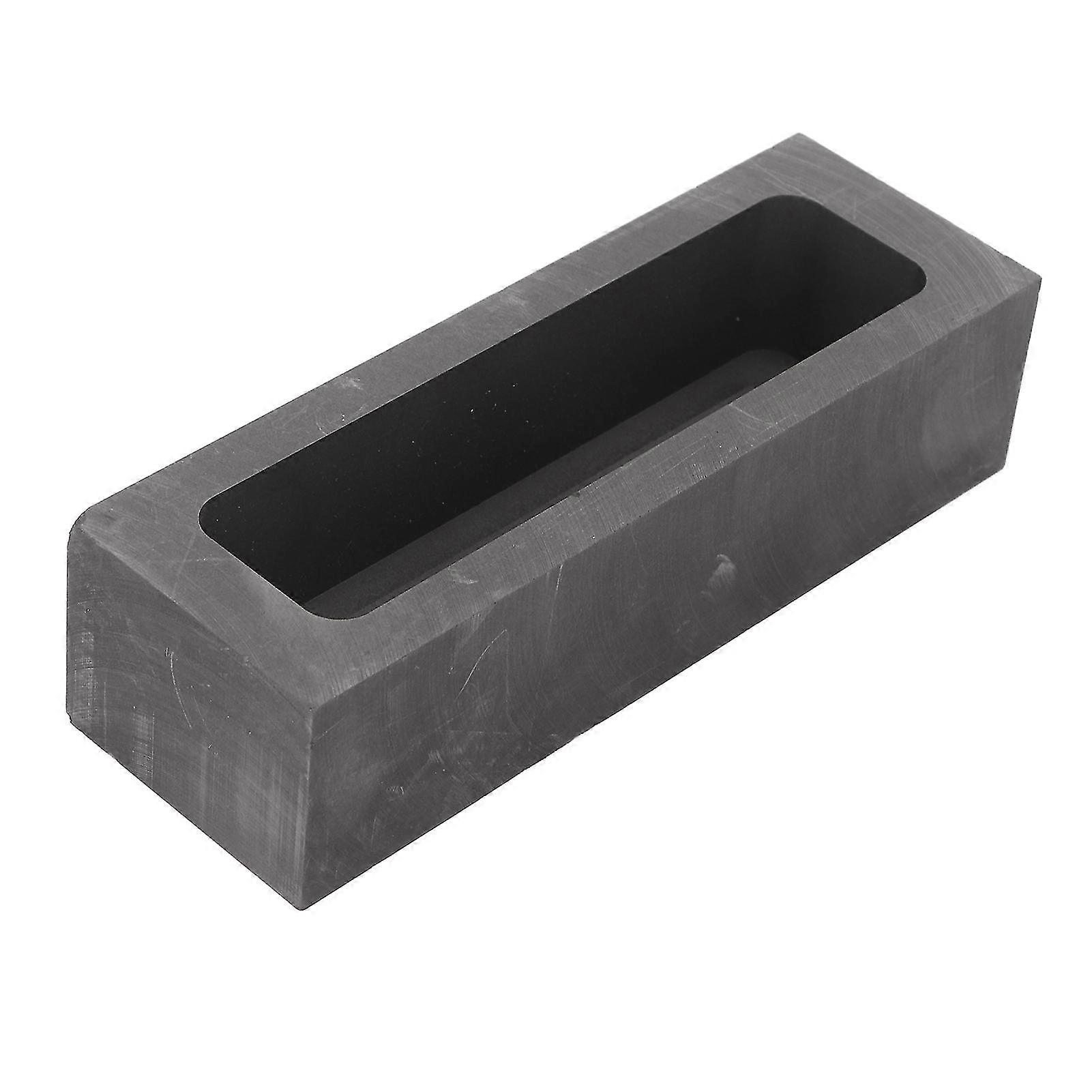 2025 Graphite Ingot Mold Rectangular High Thermal Graphite Crucible Mould for Gold Silver Copper Casting