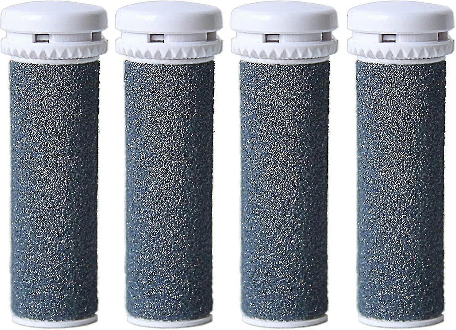 [4 Pack] Extra Coarse Replacement Rollers Compatible For Emjoi Micro Pedi Replacement Rollers