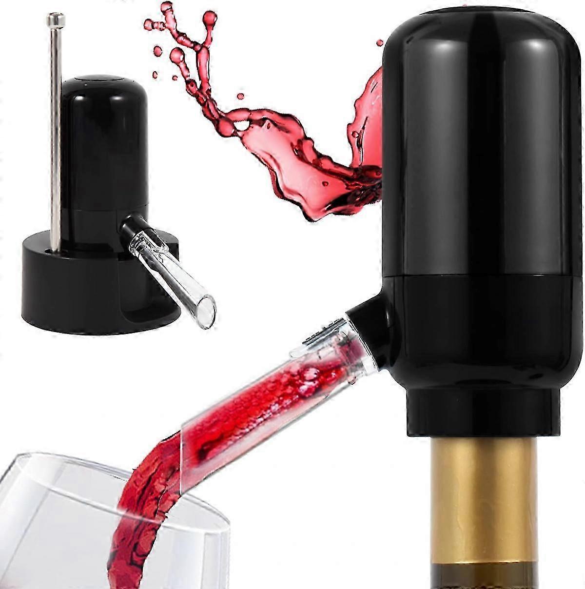 Electric Wine Aerator: Battery-Powered Automatic Wine Pourer & Instant Decanter