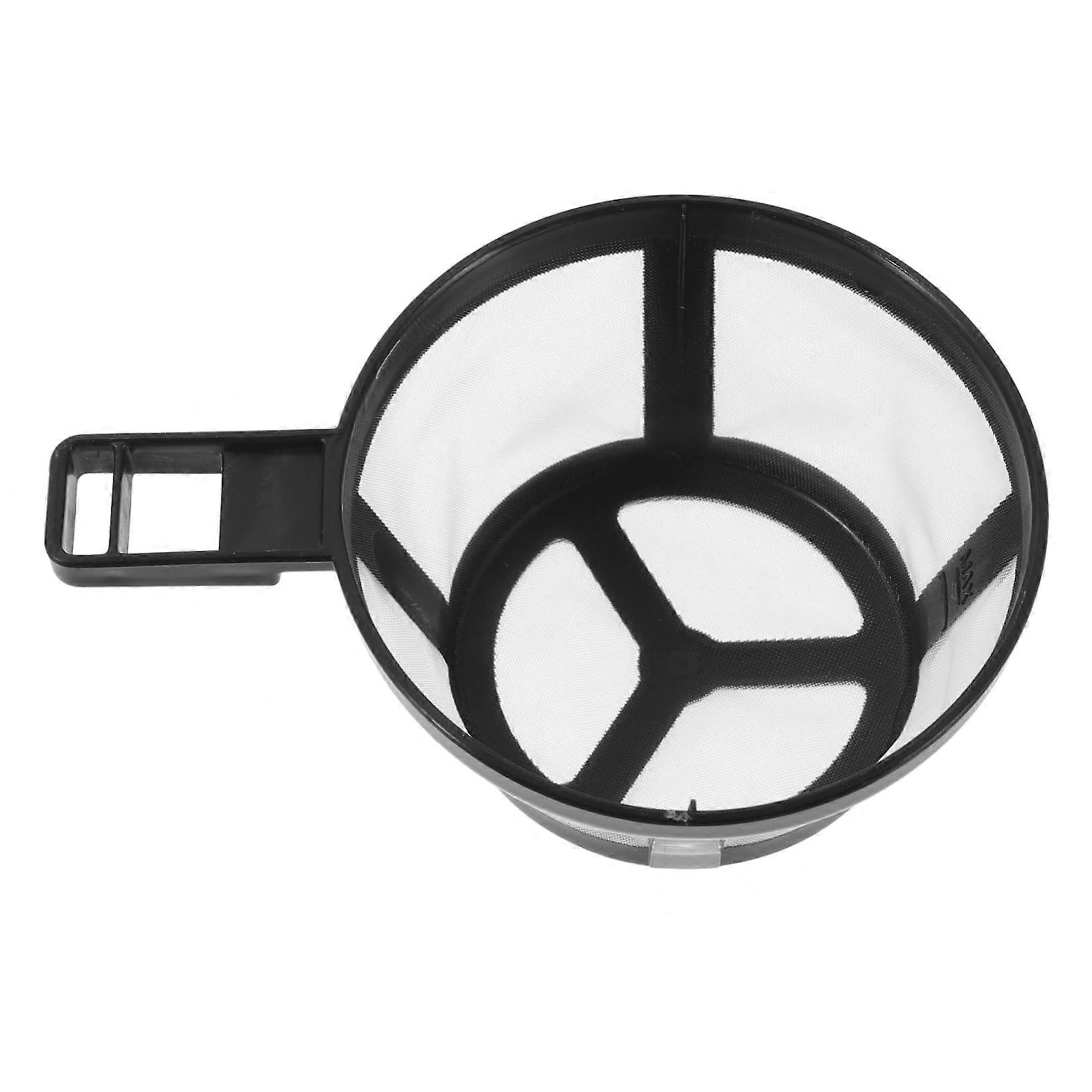 Reusable Coffee Filter with Nylon Fine Mesh for Coffee Machines and Tea Brewing Strainer Handle