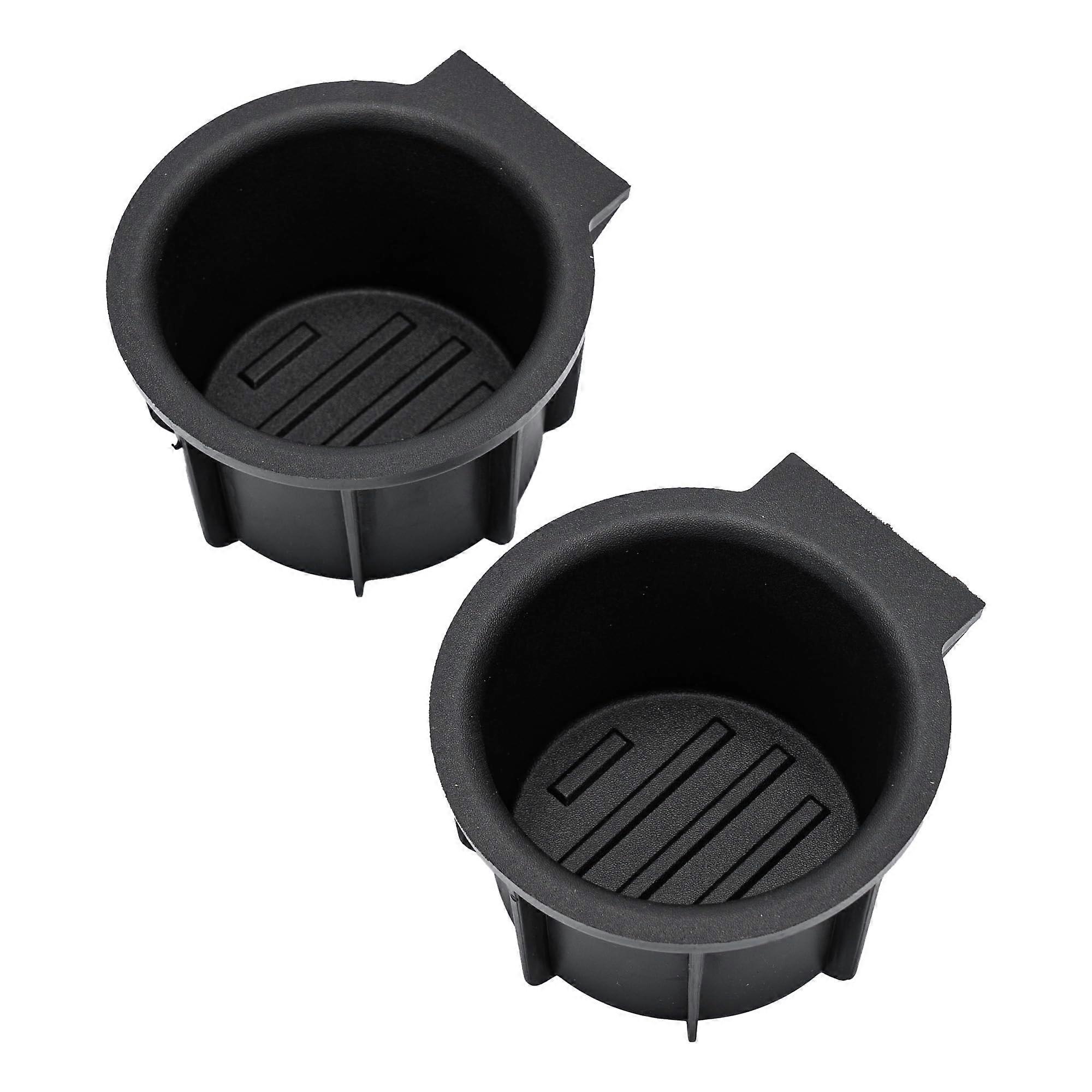 Cup Holder Inserts Front Console for Ford F150 20092014 OEM 9L3Z1513562CB Replacement 2PCS