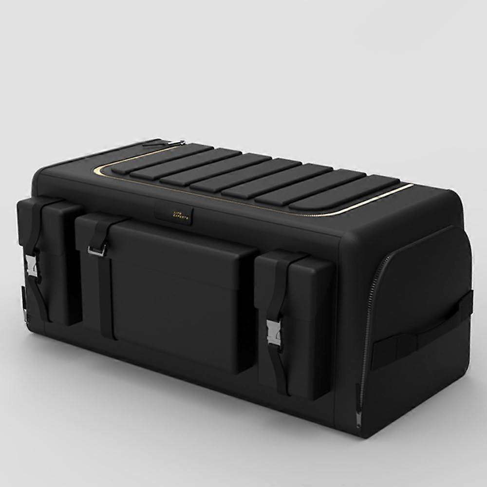 Car Trunk Organizer Waterproof Oxford Fabric Large Capacity Foldable Storage for SUV E70L