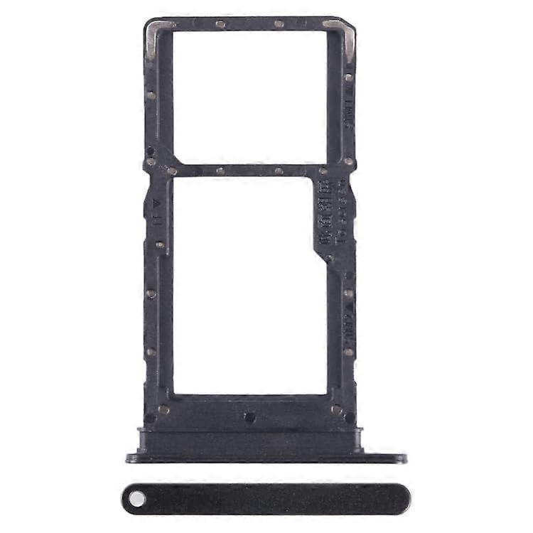 SIM Card Tray for Honor X6 Black Dual SIM and Micro SD Holder Replacement Restore Function