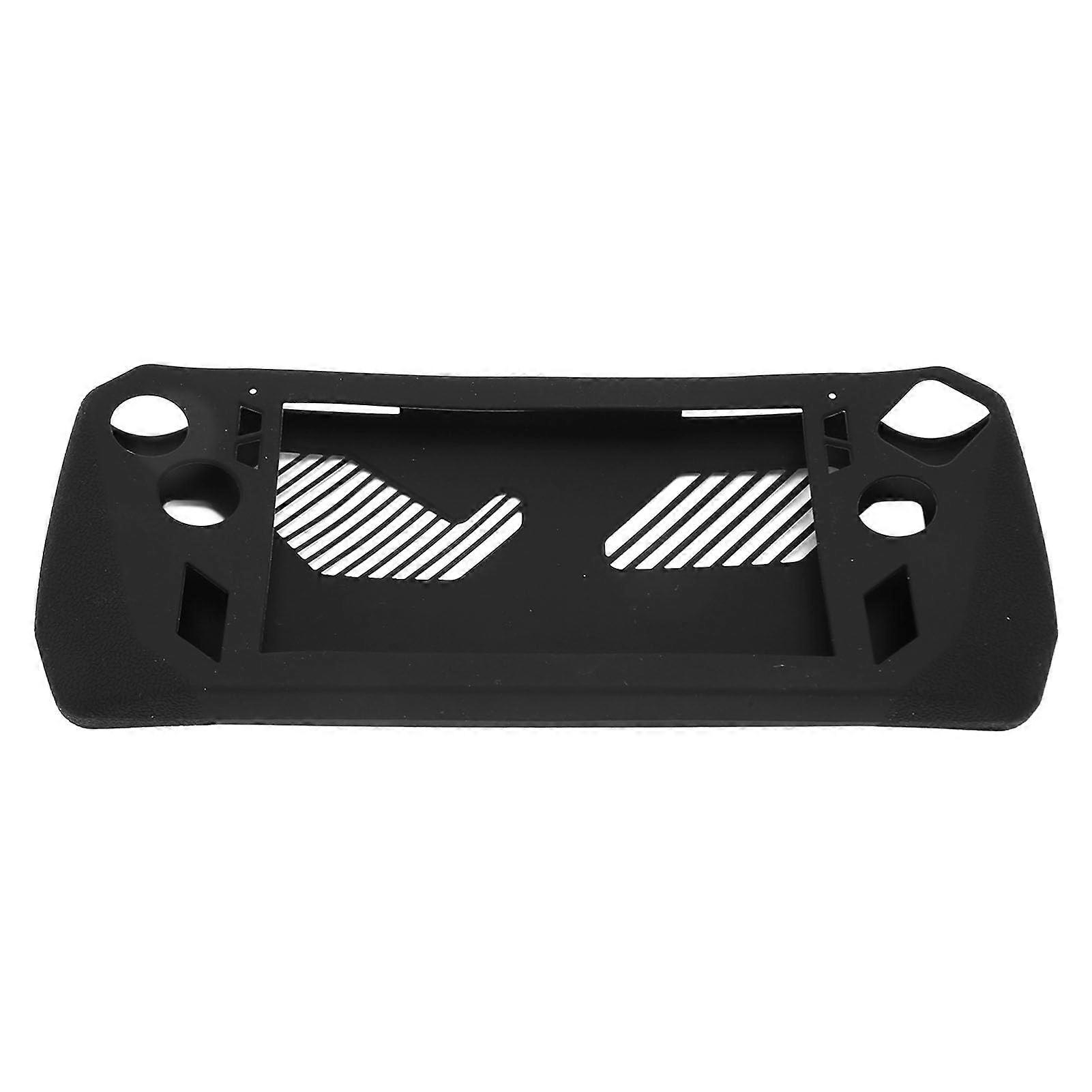 Game Console Protective Case with Heat Dissipation, NonSlip Grip and Precise Cutouts  Black