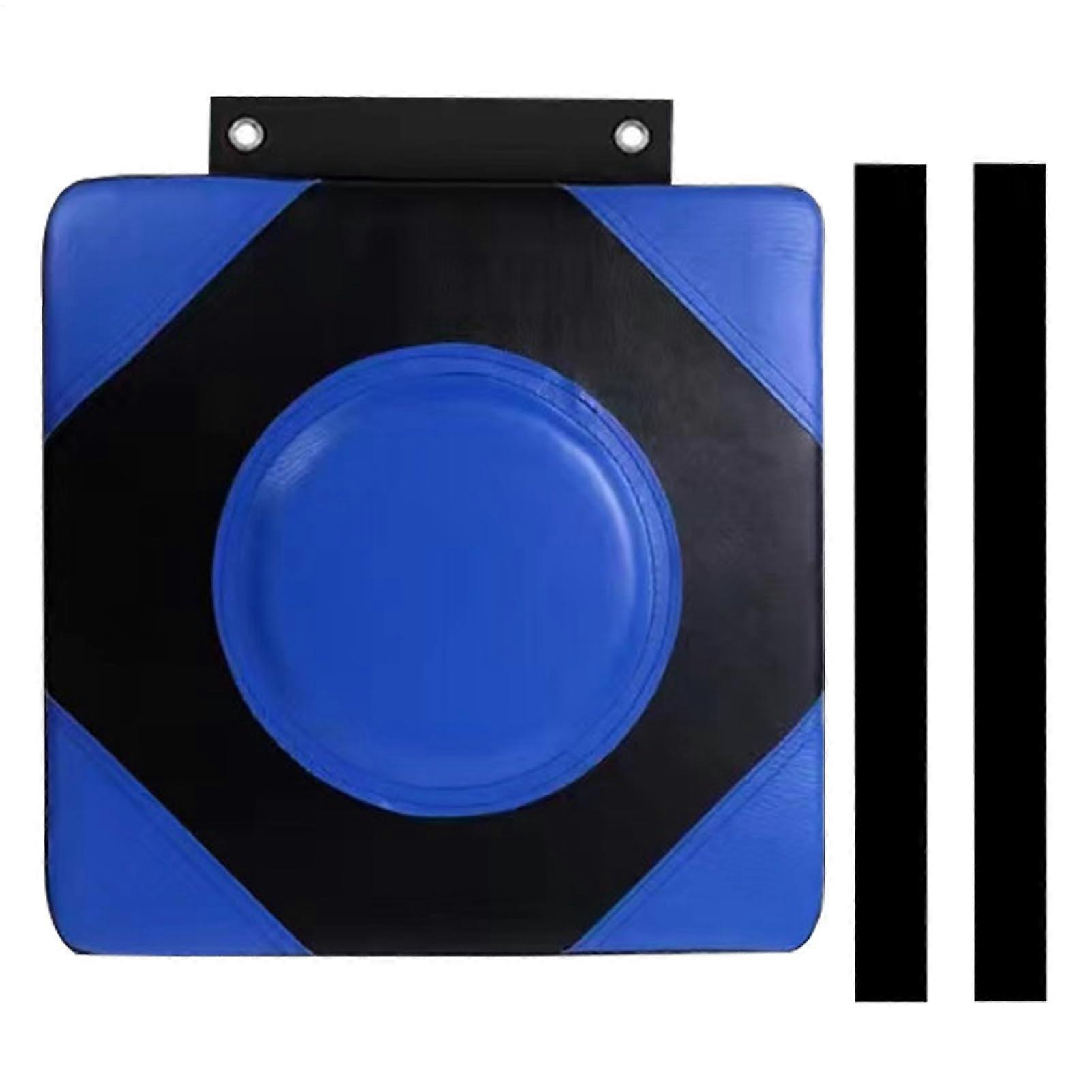 Boxing Wall Pad with Density PU Leather, Precision Strike Point for Martial Arts Training Blue