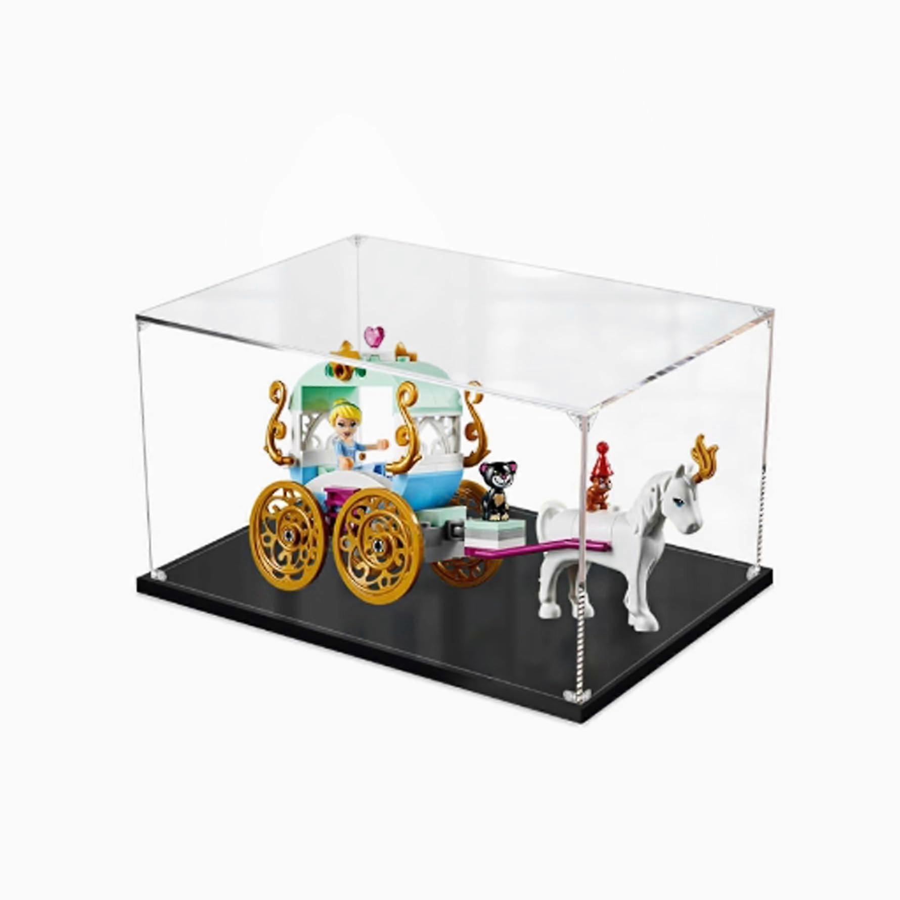 Acrylic Display Box for  41159, Clear 360° Dustproof Stackable Case for Collectibles