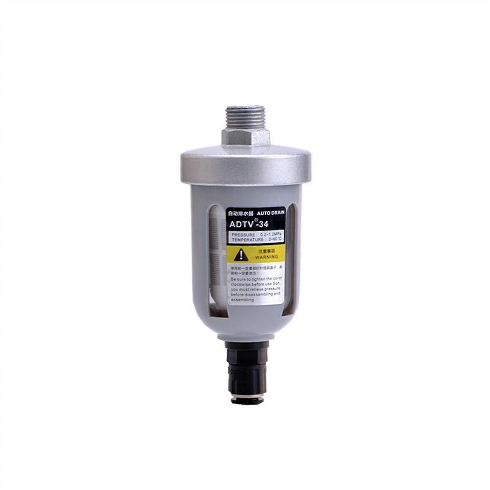 Air Compressor Automatic Drain Valve with Pneumatic Filter Regulator Transparent Housing