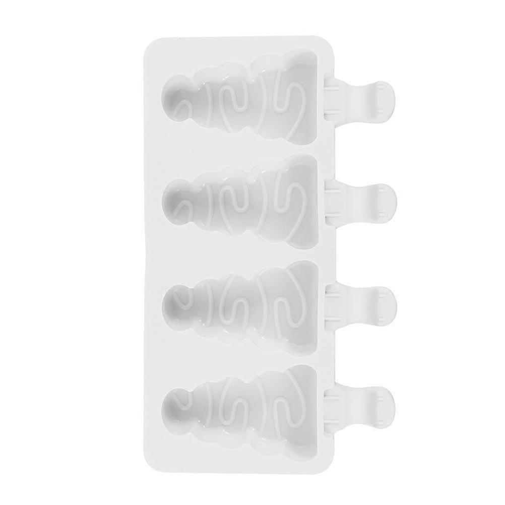 Ice Cream Mold Silicone for DIY 1Pcs Xmas Tree Popsicle Maker