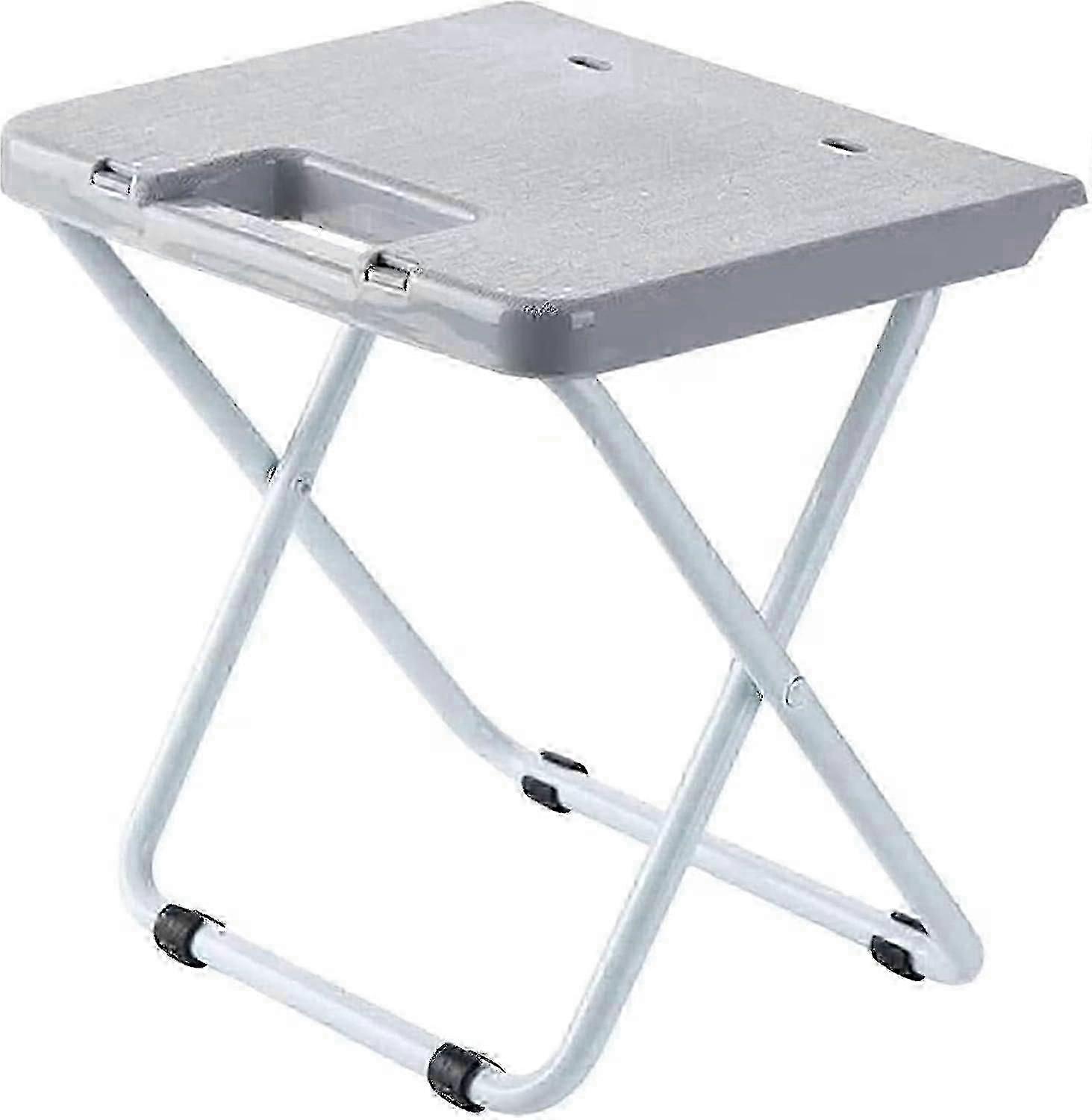 Foldable Shower Stool for Elderly, Portable Non-Slip Adjustable Bath Seat Mobility Bench