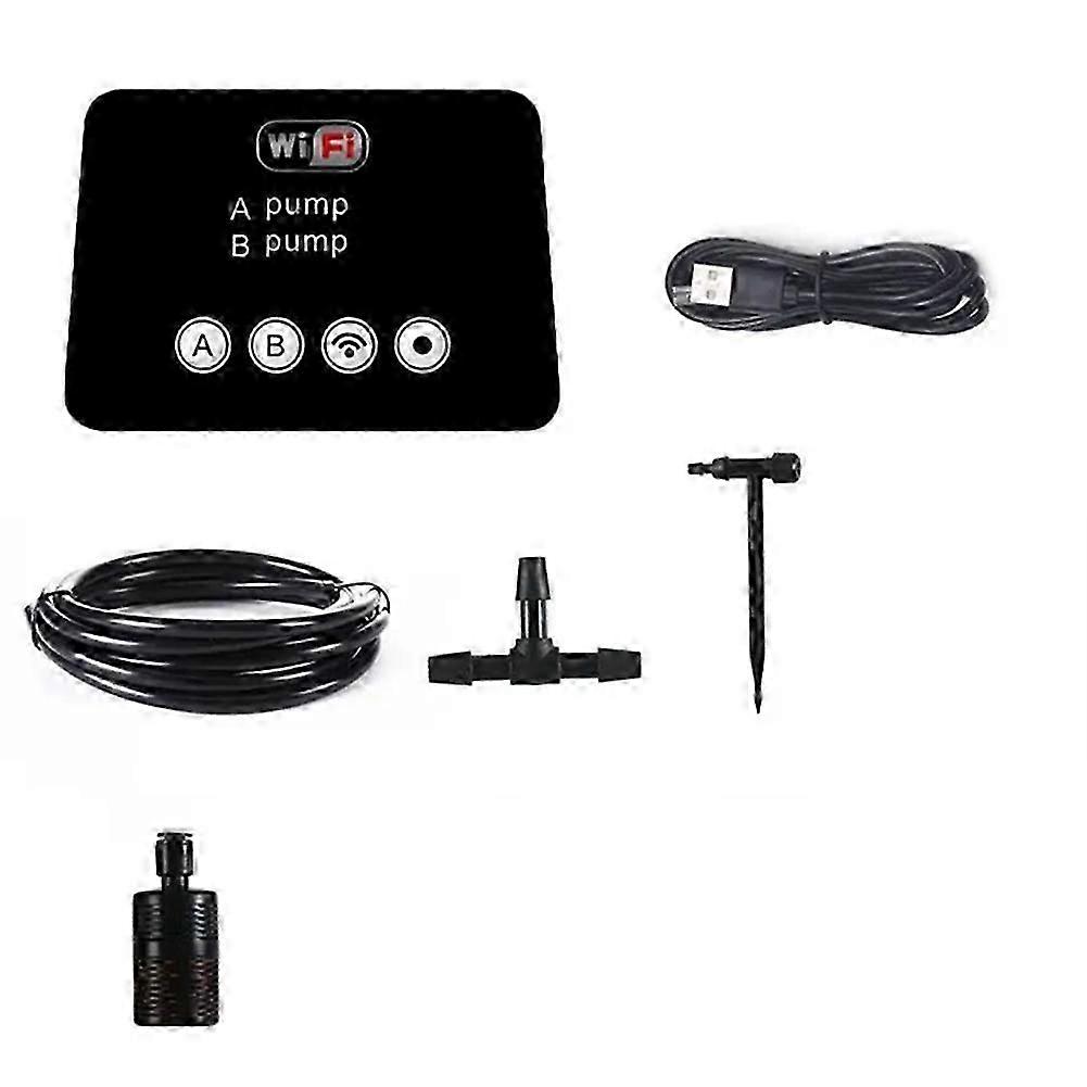 WiFi Smart Garden Irrigation Controller 15 Pots Automatic Drip Irrigation System Remote APP Control Watering