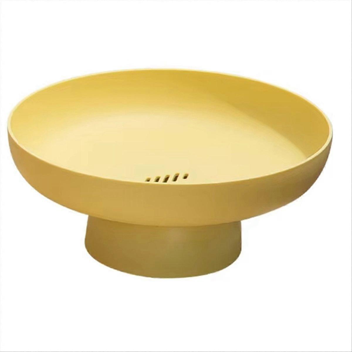 Fruit Storage Rack Removable Bottom Drainer Basket Candy Plate B