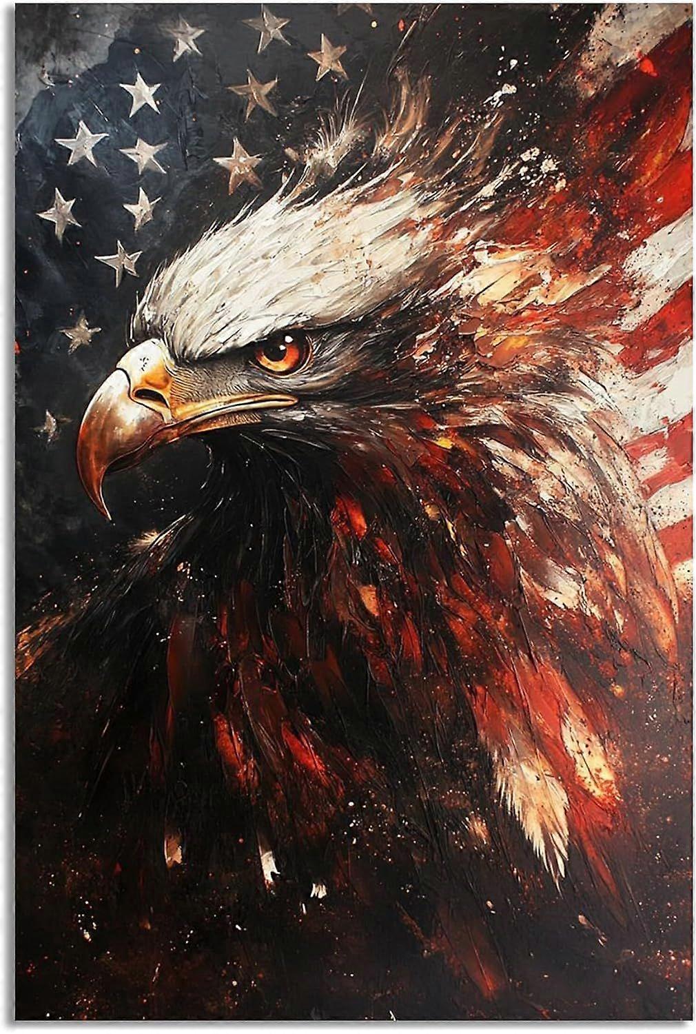 Blad Eagle Pussel Hjärngympa PT0149