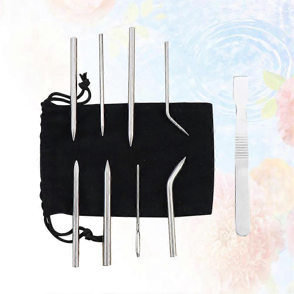 Bracelet Knitting Needles Paracord Lacing Needle Set for Weaving Use