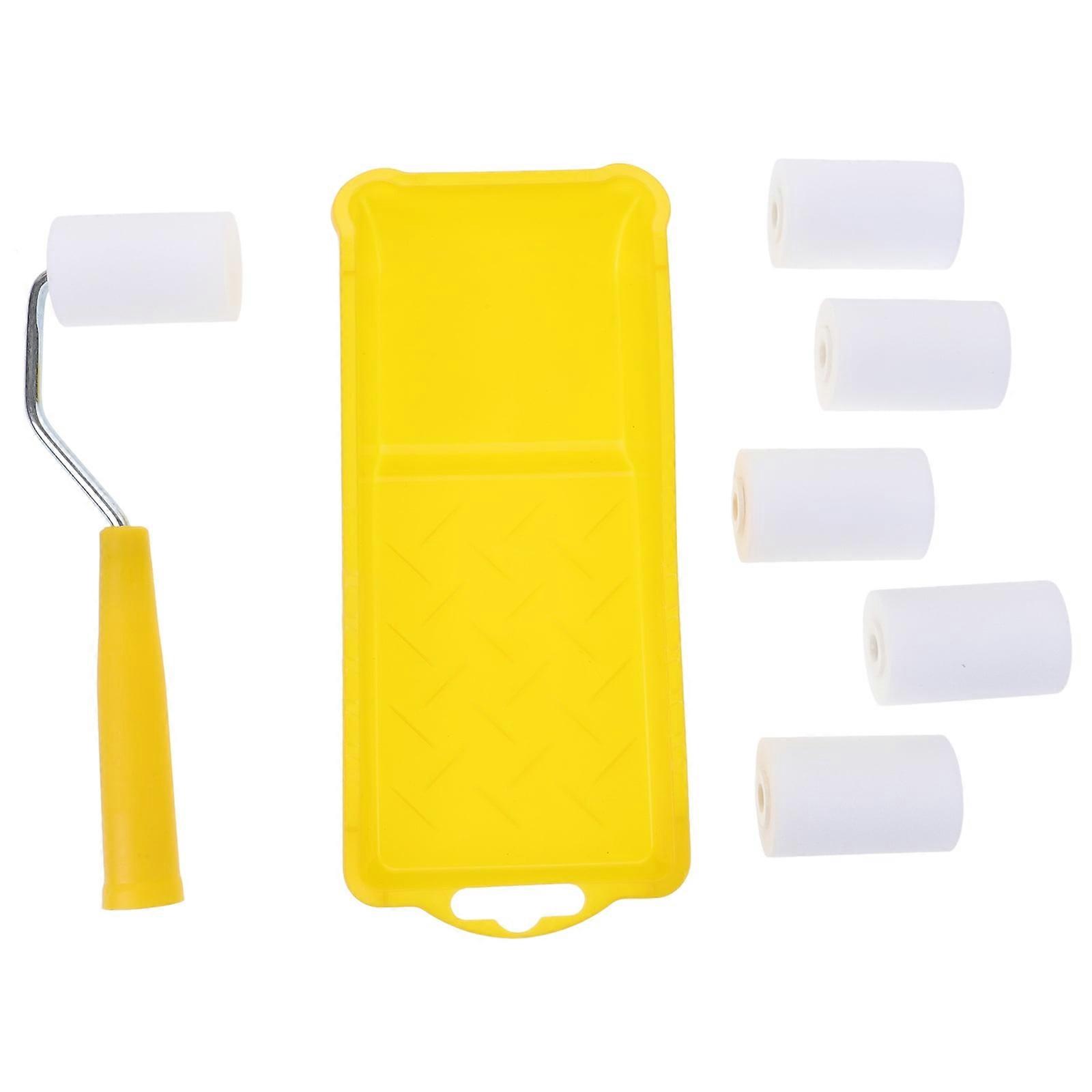 WRITWAA Professional Paint Roller Set Multi Plastic 1 Set Painting Tools