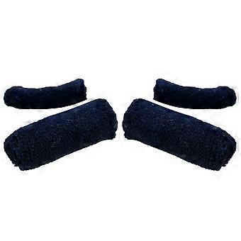 4Pcs/Set Bar Grips Cover Furry Ergonomic Design Cycle Accessory Motorcycle Handle Bar Grips Brake