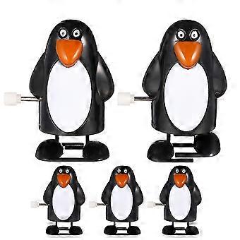 5 stks slanke pinguïn uurwerk speelgoed leuk uurwerk speelgoed kinderen opwindbaar speelgoed partij gunsten wandelen speelgoed geweldig cadeau voor kinderen