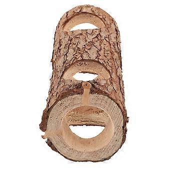 Rattentunnel-Versteck aus Holz, Spielzeug für kleine Haustiere