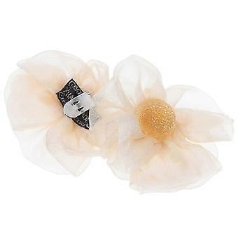 4pcs Fabric Rose Shoe Clips, Detachable Bridal Heel Decor, Elegant Wedding Flower Buckles