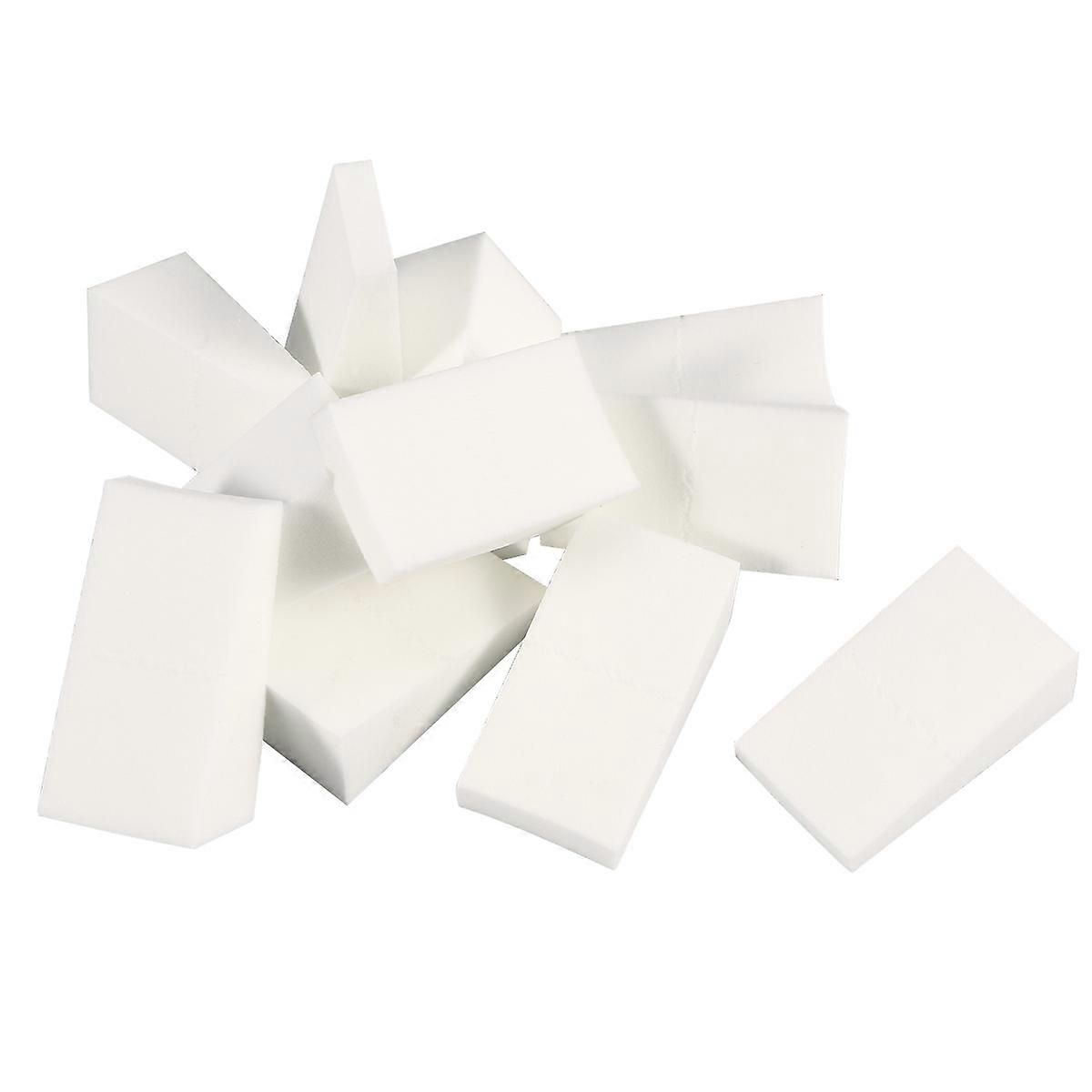 Face Powder Puff for Makeup Use 24Pcs White Triangular Blush Applicators