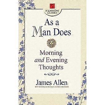 As A Man Does Morning And Evening Thoughts - James Allen - Paperback - en Book