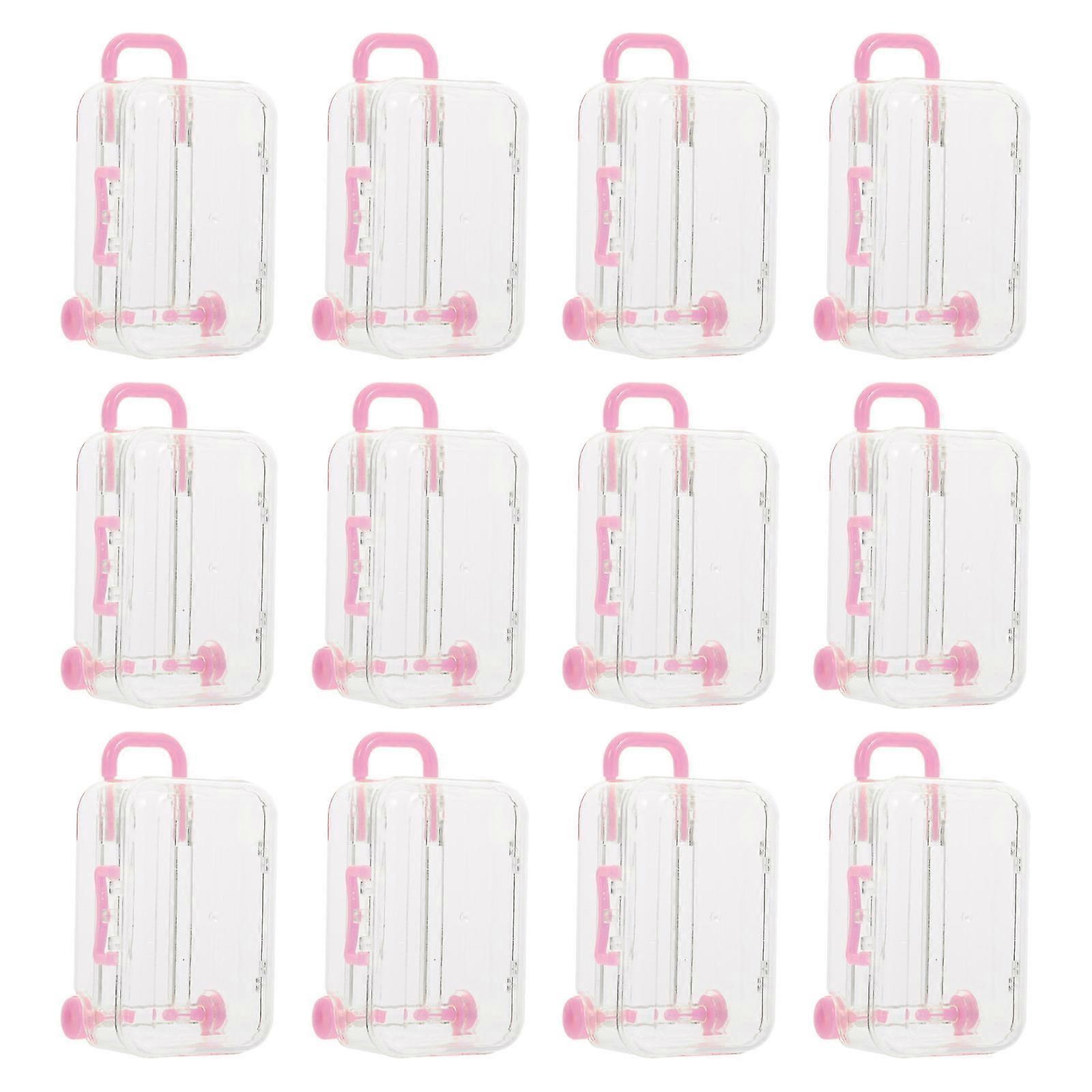 Candy Boxes Suitcase Designed Gift Boxes for Storage Use 12Pcs Set