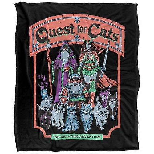Steven Rhodes Quest For Cats Soft Touch Blanket