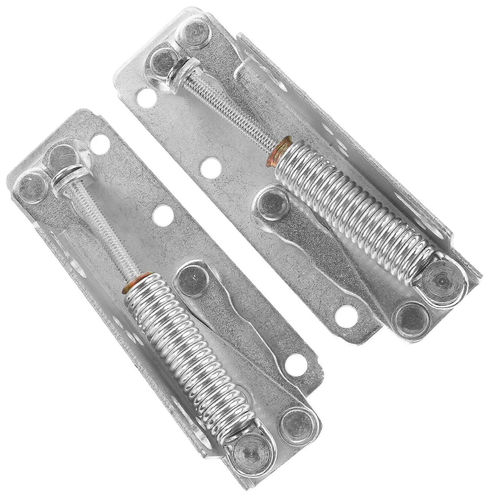 1 Pair Spring Hinge 85 Degree Hinges Foldable Lifting Bracket Bench Seat Hinges