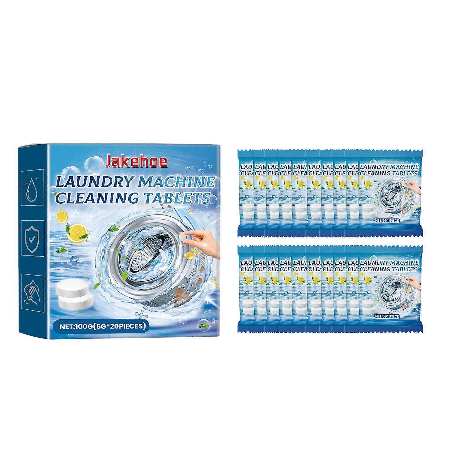 Jakehoe Washing Machine Cleaner Tablets  Deodorizing & Stain Removal