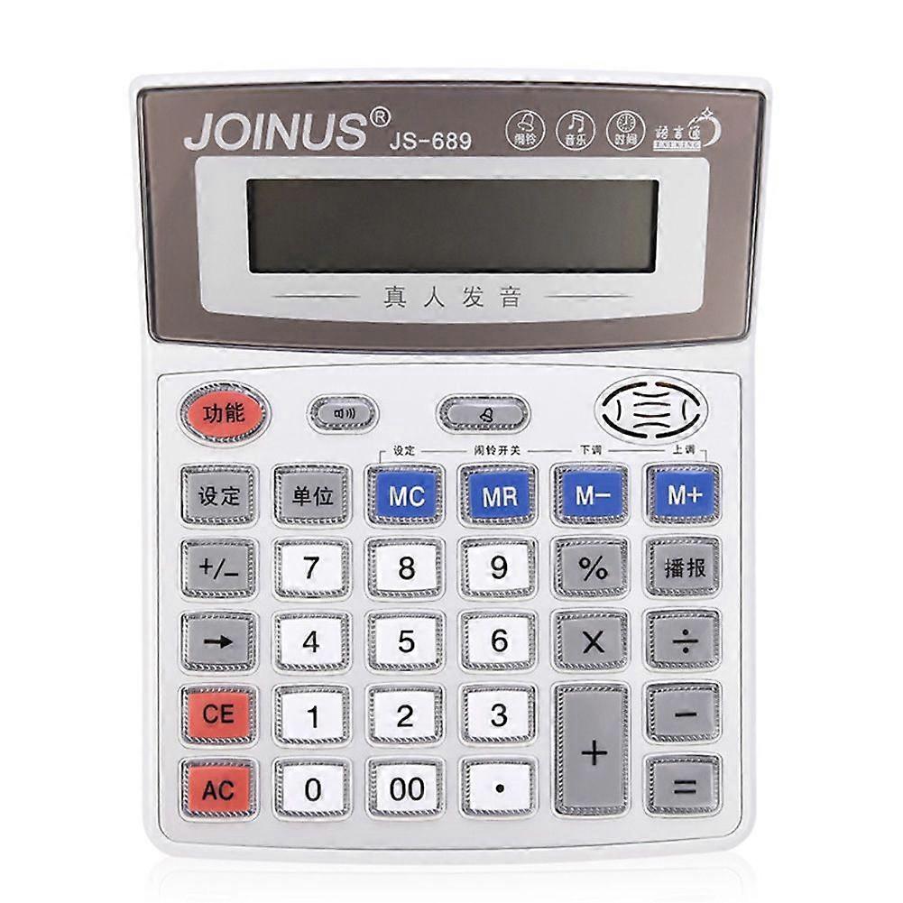 JS-689 Handheld Multi-functional Portable Electronic Calculator School Office