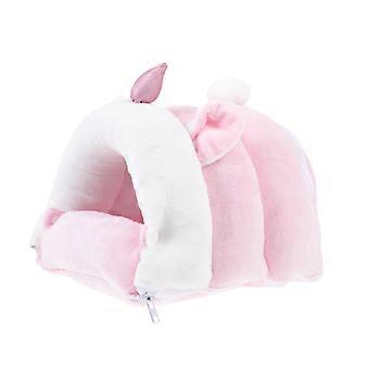 Pink Pet Bed House for Hamster Use Warm Nest Small Animal Shelter