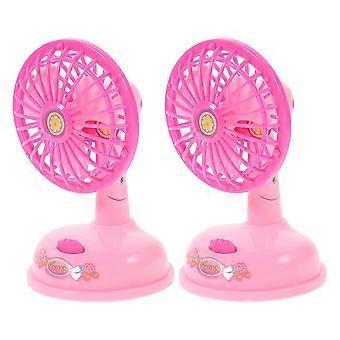 Kids Electric Fan Toy Simulation with Electric Feature 8Pcs Pretend Play Set