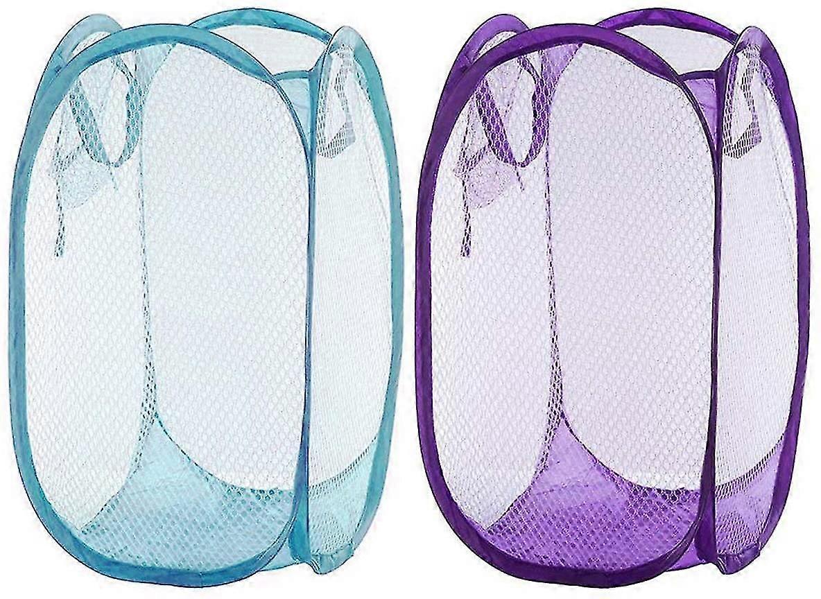 Linwnil,foldable Mesh Pop-up Mesh Laundry Hamper