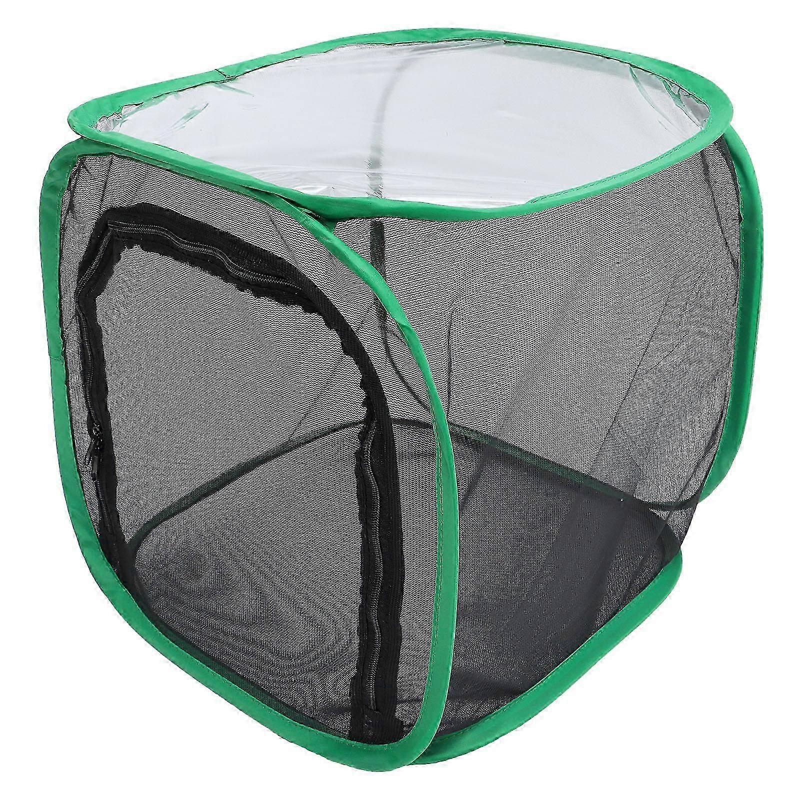 Foldable Butterfly Cage Black Box for Storage Use 1Pcs