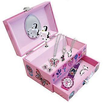 Scout Kids Jewelry Box with Music Box Girl Pink 210000001