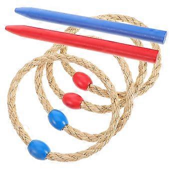 Outdoor Ring Toss Game Set for Kids and Adults Play