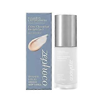 Color Changing Foundation for Mature Women, Instantly Adapts to Skin Tone, 12-Hour Wear Natural Finish